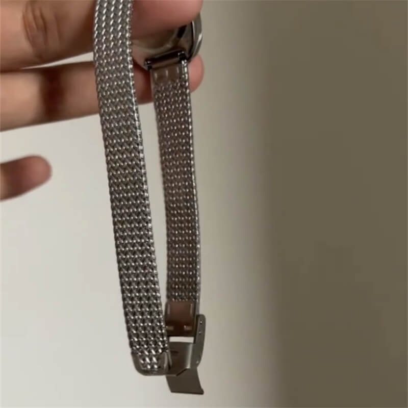 Classic Gold/Silver Oval Disc Bracelet Ladies Watch