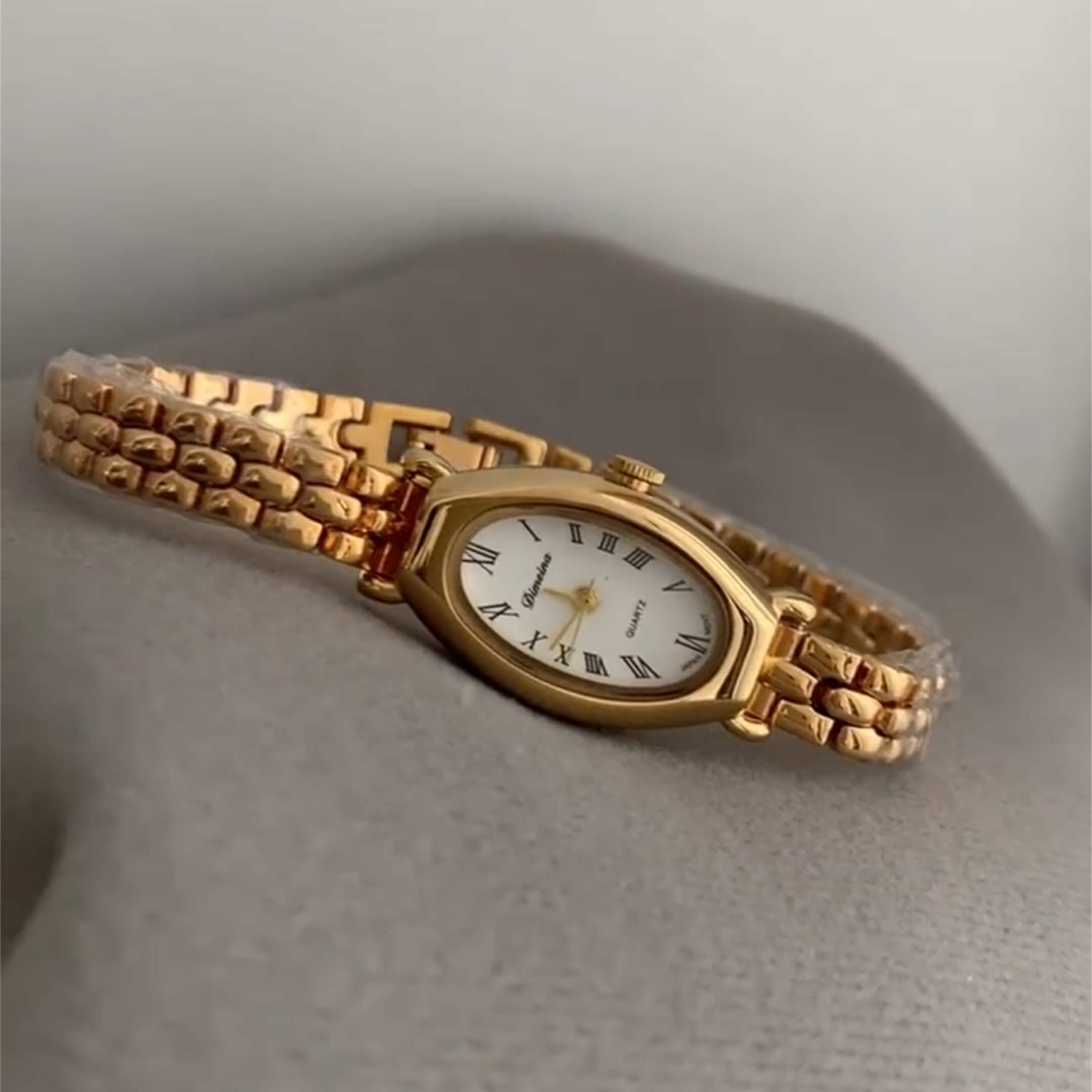 Dainty Gold Bracelet Watch for Women