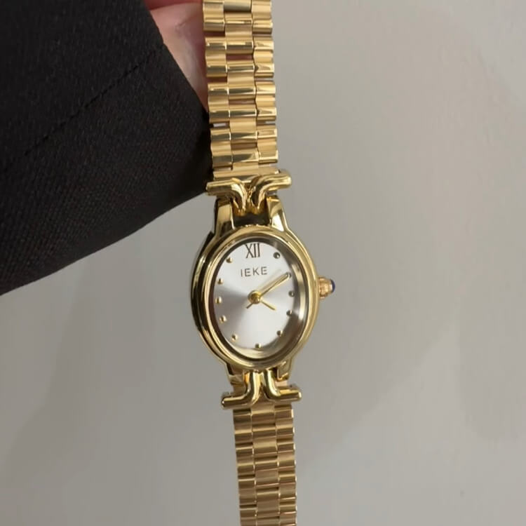 watch377-04.jpg Dainty Gold/Silver Oval Face Bracelet Watch for Women