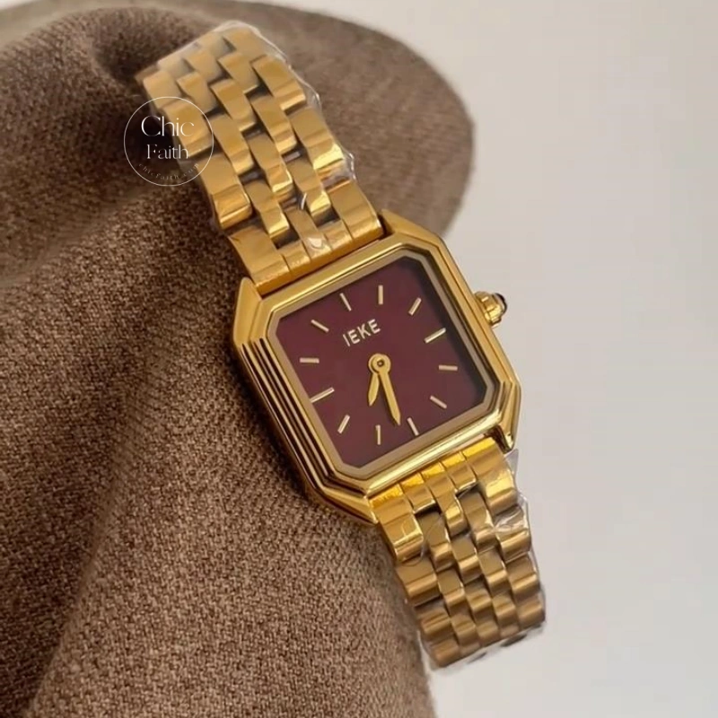 Retro Inspired Gold Women’s Watch Fashion Statement