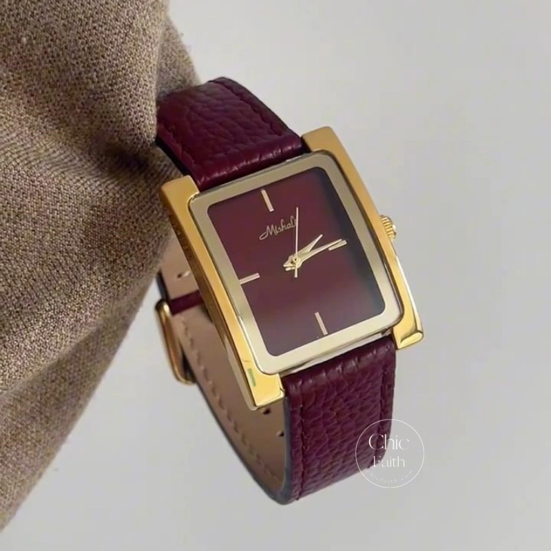 Sophisticated Square Face Ladies Watch